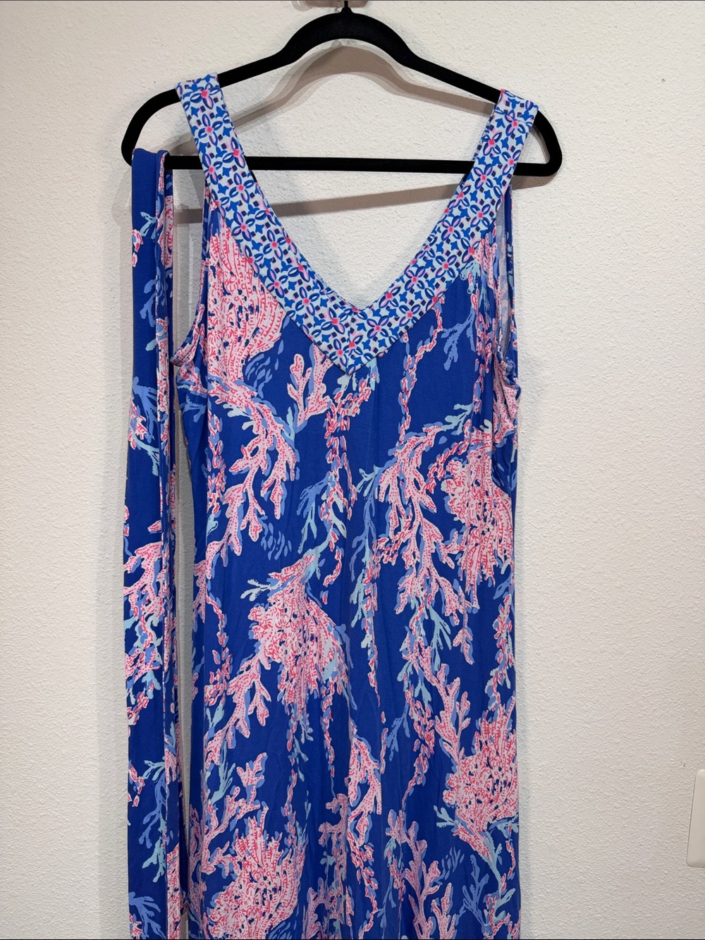 Lilly Pulitzer Madsen Midi Dress Swim On Over Large Dress - Picture 3 of 10